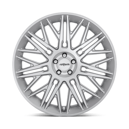 22x10 Rotiform R162 JDR Matte Silver Wheel 5x112 (20mm)