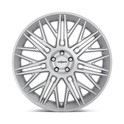 22x10 Rotiform R162 JDR Matte Silver Wheel 5x120 (30mm)