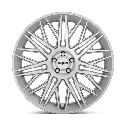 22x10 Rotiform R162 JDR Matte Silver Wheel 5x112 (20mm)
