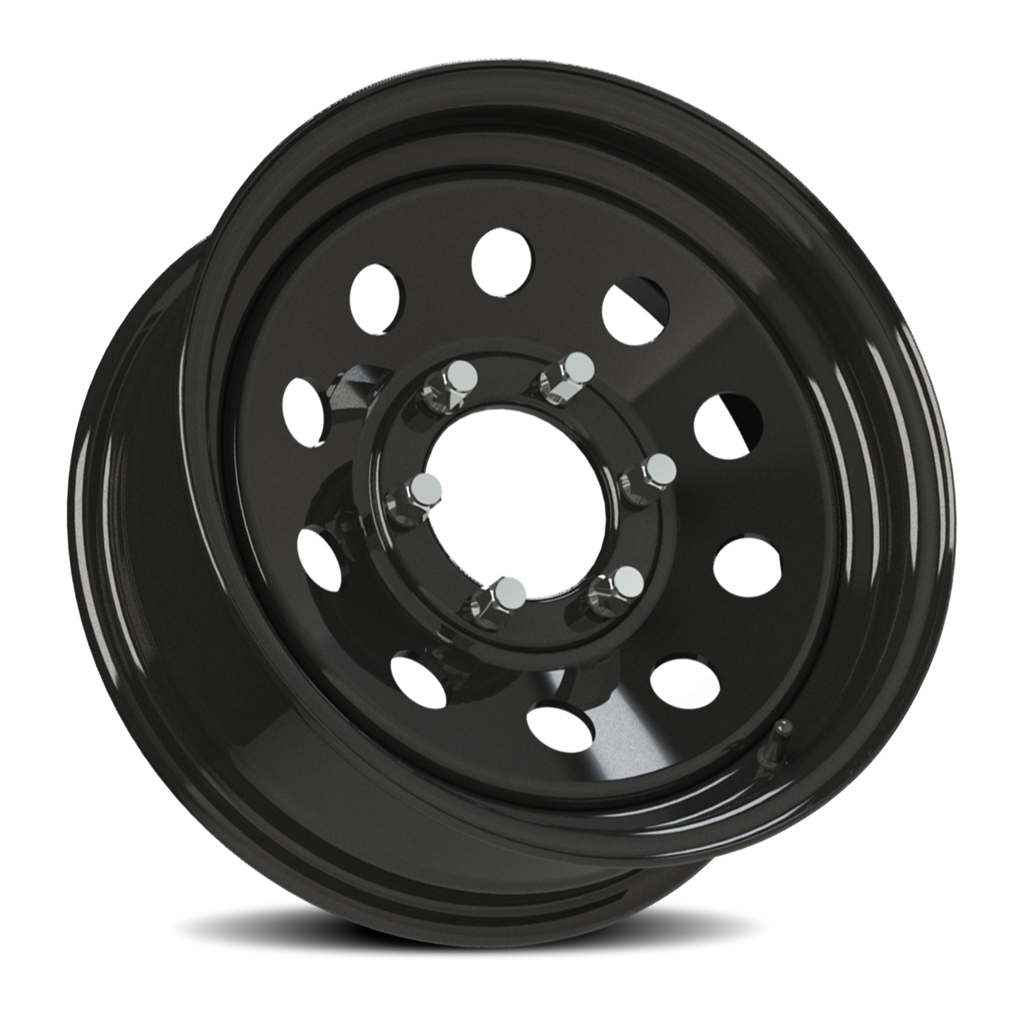 16x6 Vision JG70 Trailer Black Wheel 6x5.5 (0mm)