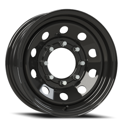 16x6 Vision JG70 Trailer Black Wheel 8x6.5 (0mm)