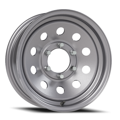 15x6 Vision JG70 Trailer Silver Wheel 6x5.5 (0mm)