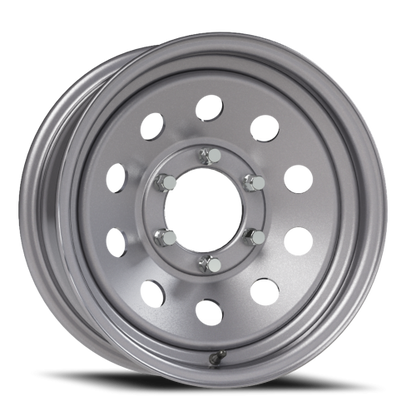 16x6 Vision JG70 Trailer Silver Wheel 6x5.5 (0mm)