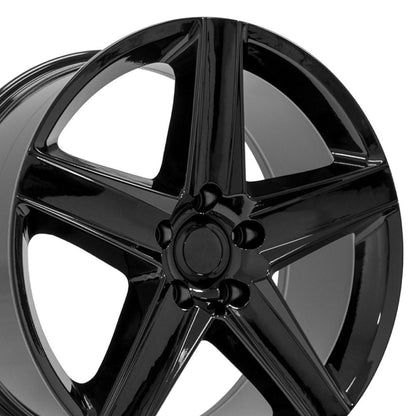 20x9 OE Wheels JP06 Gloss Black Wheel 5x5 (34.75mm)