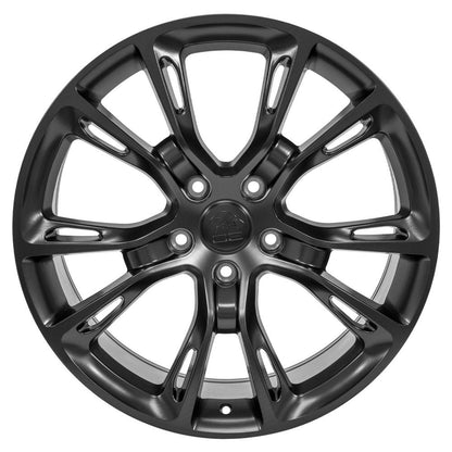 20x8.5 OE Wheels JP16 Satin Black Wheel 5x5 (42mm)