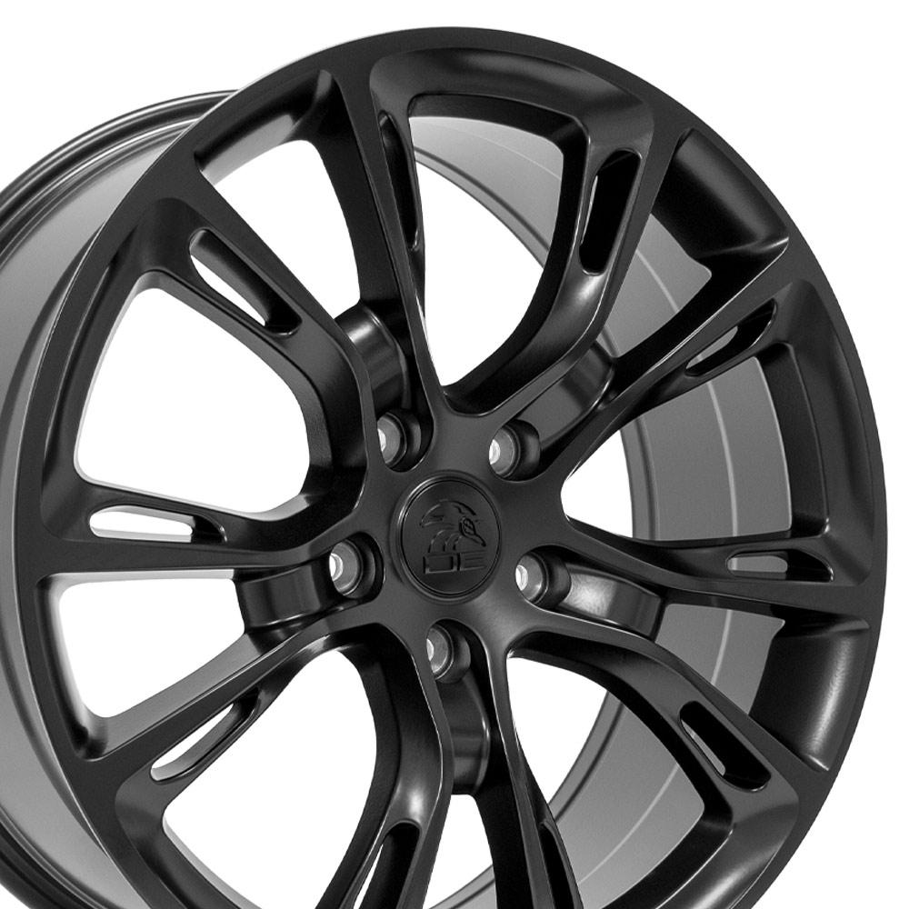 20x8.5 OE Wheels JP16 Satin Black Wheel 5x5 (42mm)