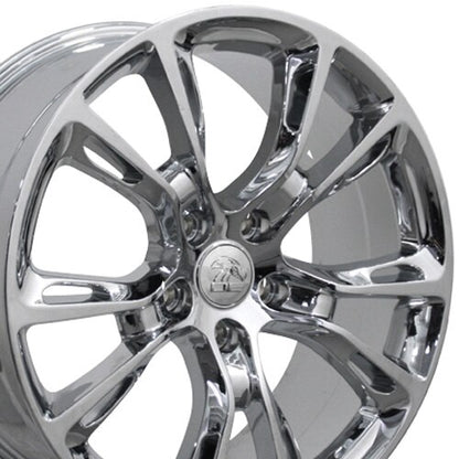20x8.5 OE Wheels JP16 Chrome Wheel 5x5 (42mm)
