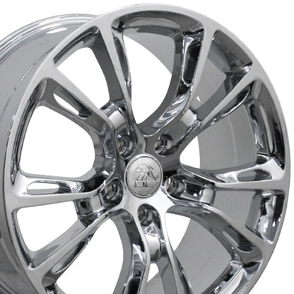 20x8.5 OE Wheels JP16 Chrome Wheel 5x5 (42mm)