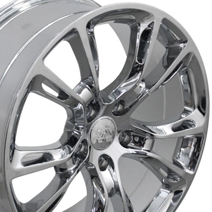 20x8.5 OE Wheels JP16 Chrome Wheel 5x5 (42mm)