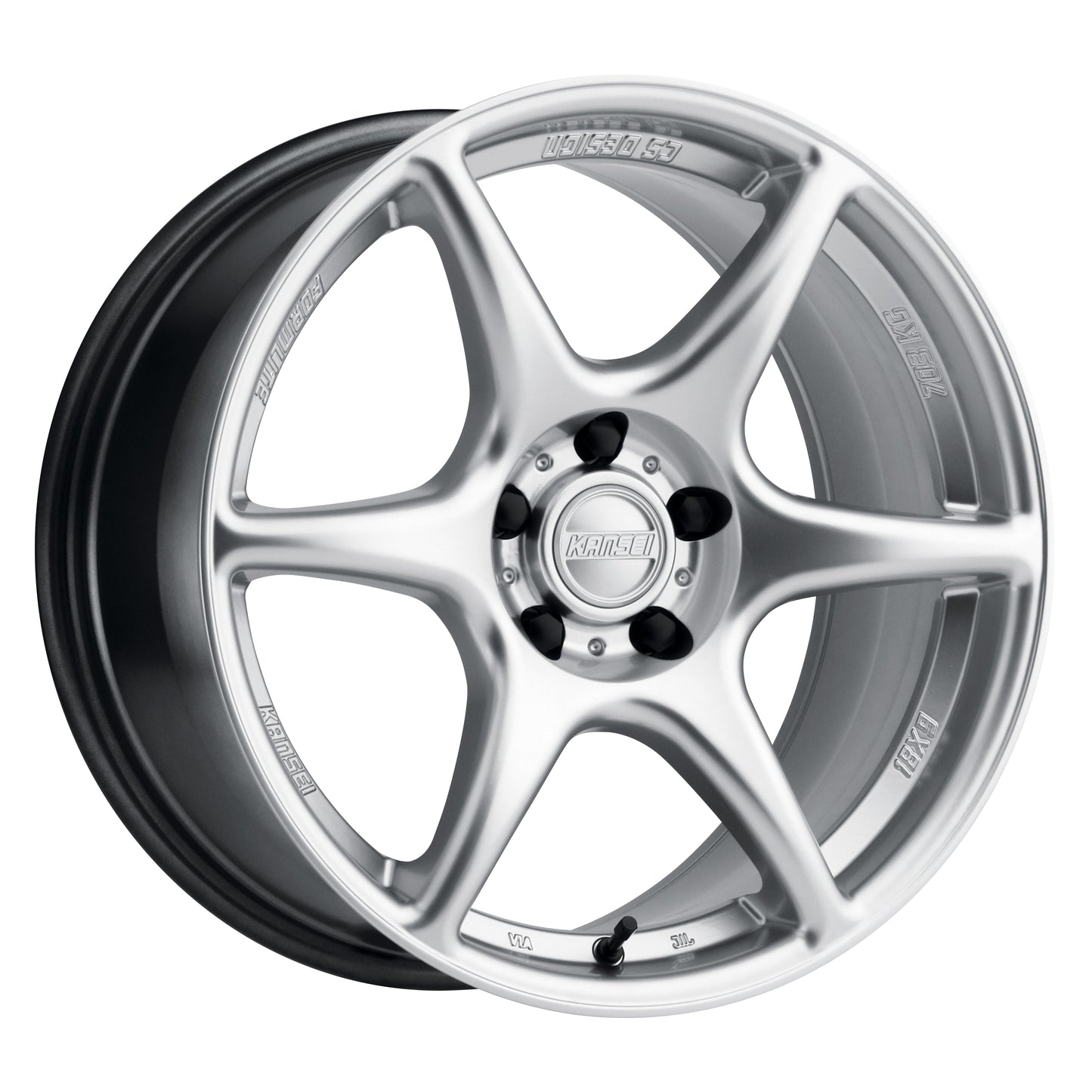 19x10.5 Kansei K11S Tandem Hyper Silver Wheel 5x120 (35mm)