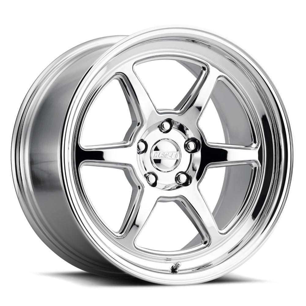 18x8.5 Kansei K14X Roku Chrome Wheel 5x4.5 (35mm)
