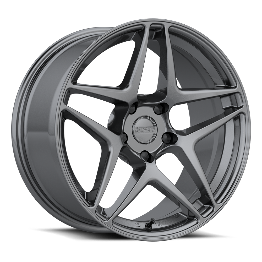 18x8.5 Kansei K15G Astro Gunmetal Wheel 5x112 (35mm)