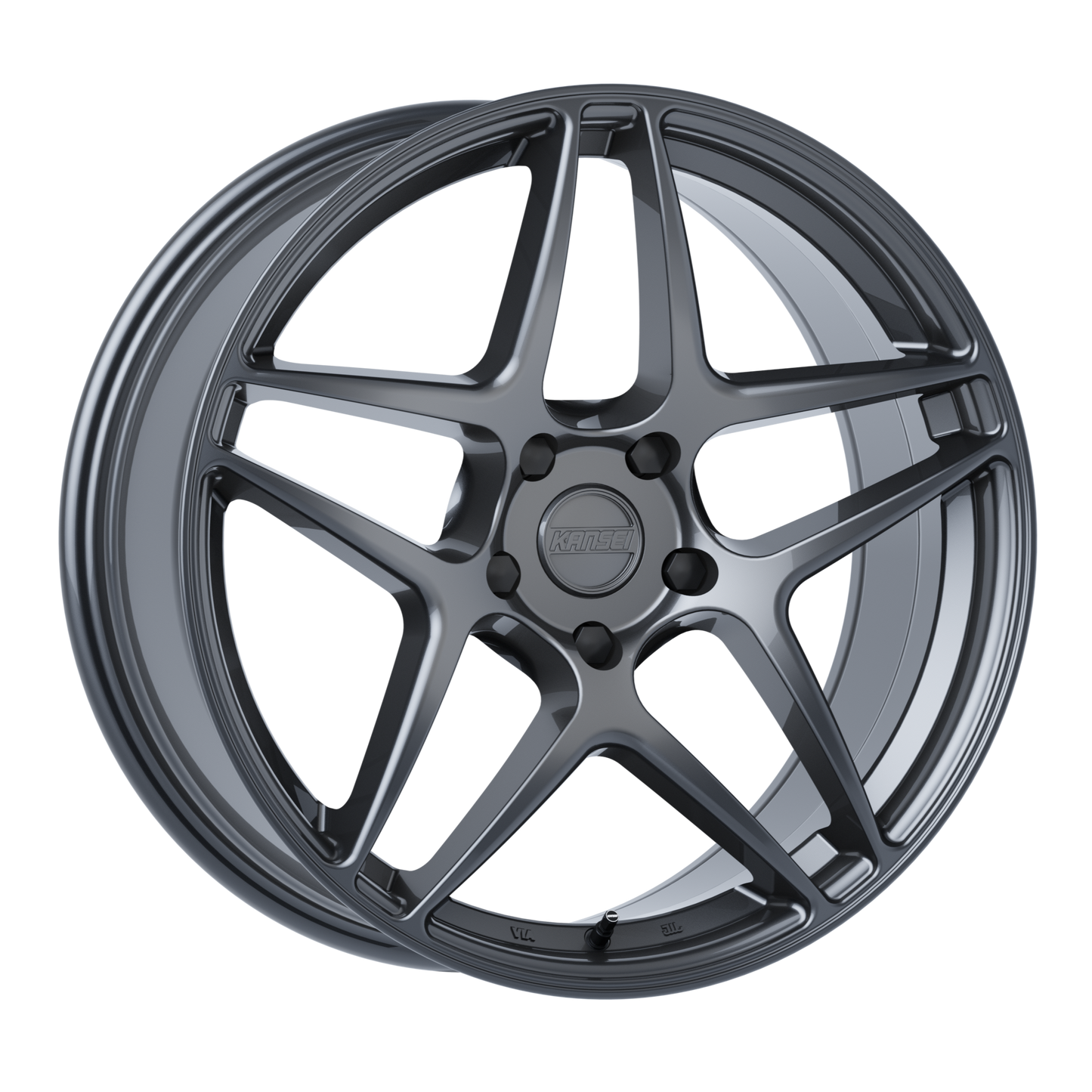 19x9.5 Kansei K15G Astro Gunmetal Wheel 5x4.5 (22mm)
