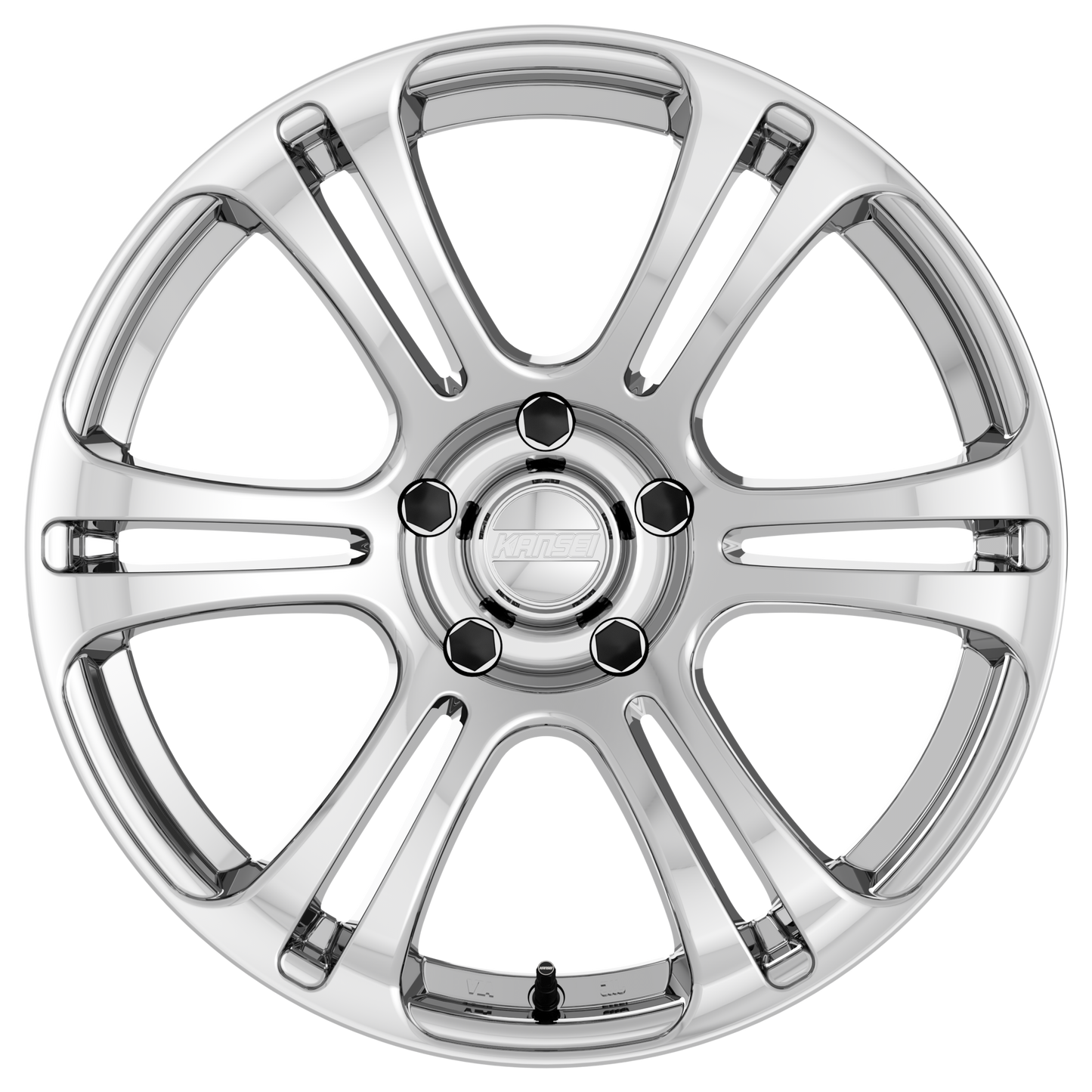 18x9.5 Kansei K16X Neo Chrome Wheel 5x120 (35mm)
