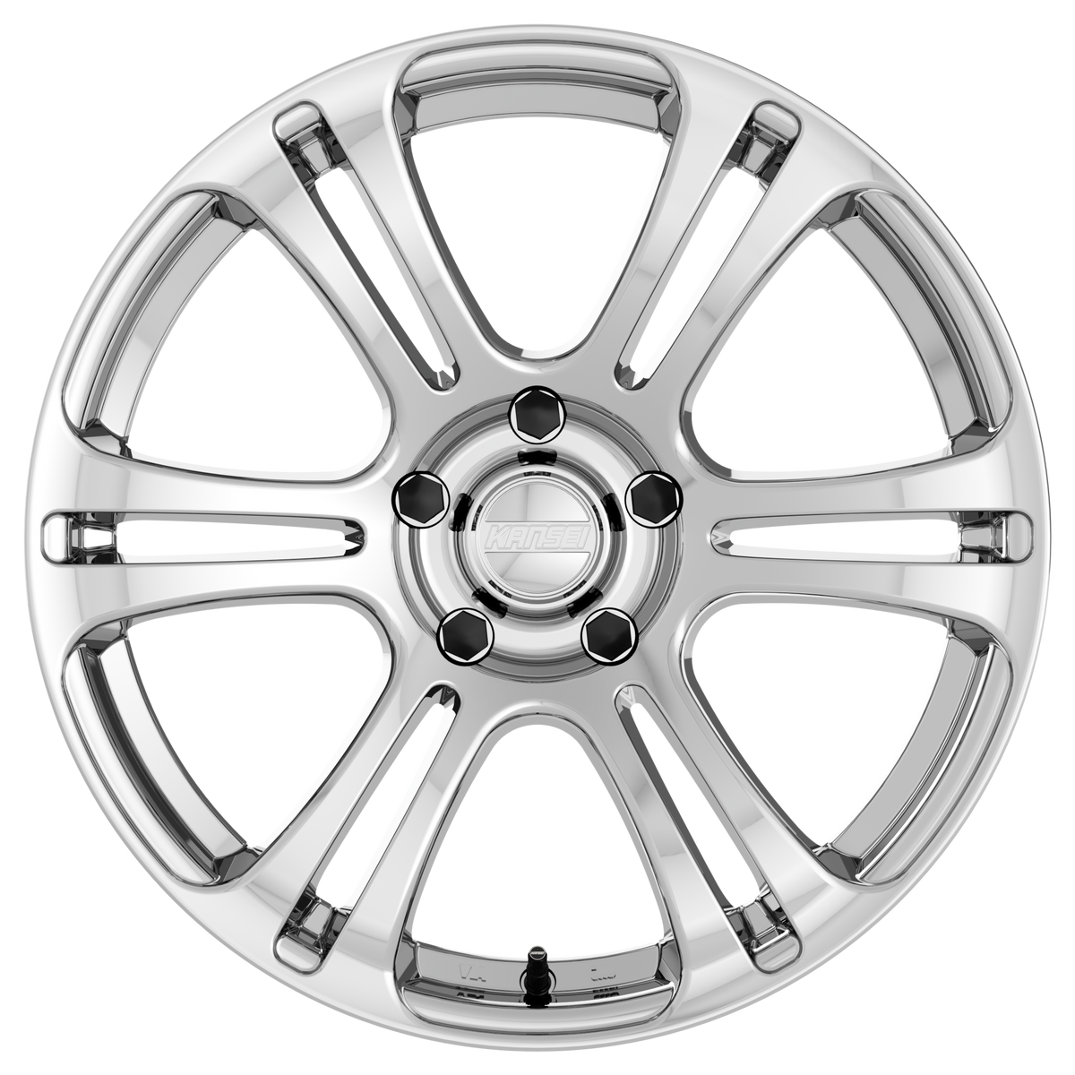 18x10.5 Kansei K16X Neo Chrome Wheel 5x100 (22mm)