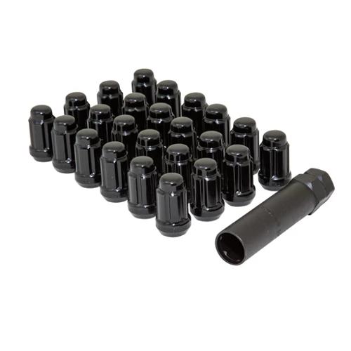 6LUG 12-1.50 SPLINE WIK+LOCKS PASS BLK