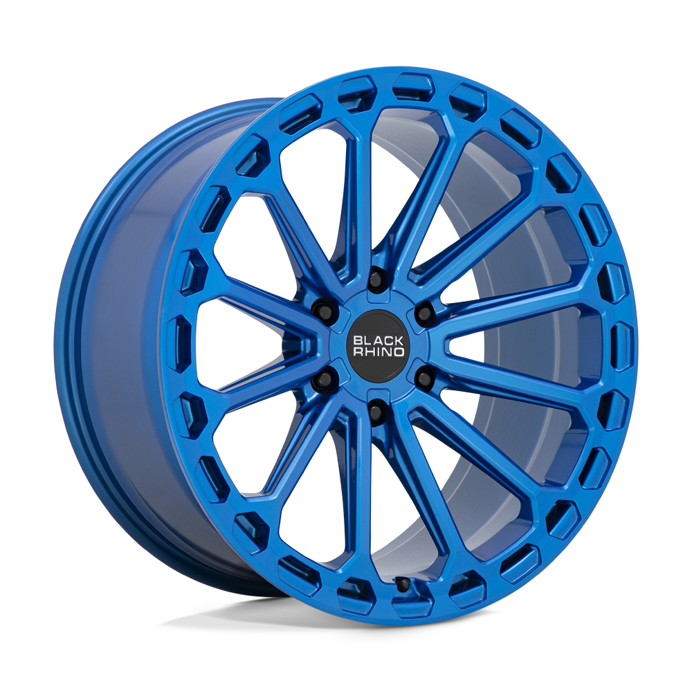 20x9.5 Black Rhino KAIZEN Dearborn Blue Wheel 6x5.5 (12mm)
