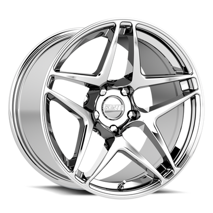 18x10.5 Kansei K15X Astro Chrome Wheel 5x120 (12mm)