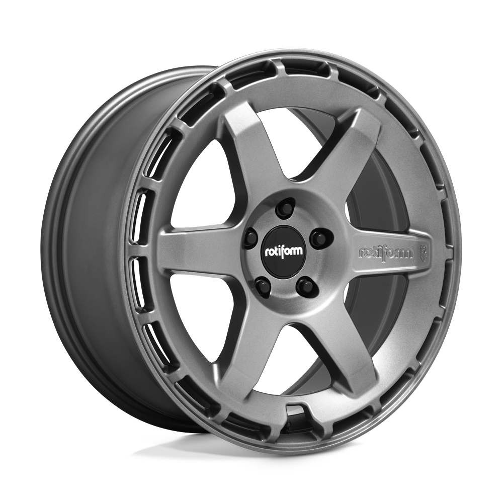 19x8.5 Rotiform R185 KB1 Matte Anthracite Wheel 5x108 (42mm)