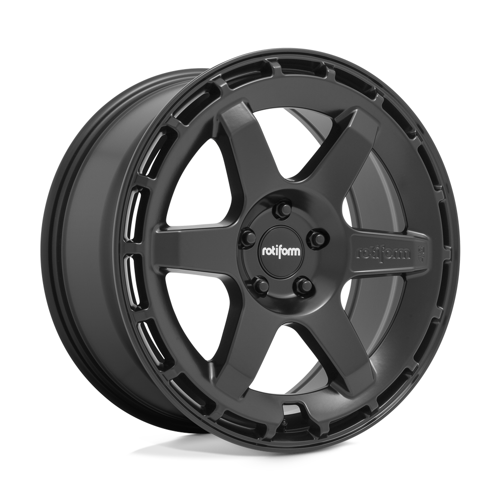 19x8.5 Rotiform R186 KB1 Matte Black Wheel 5x112 (45mm)