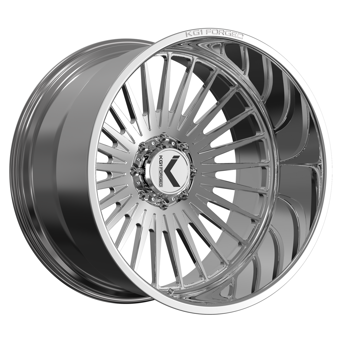 24x12 KG1 Forged KC060 Czar Polished Wheel 8x170 (-44mm)