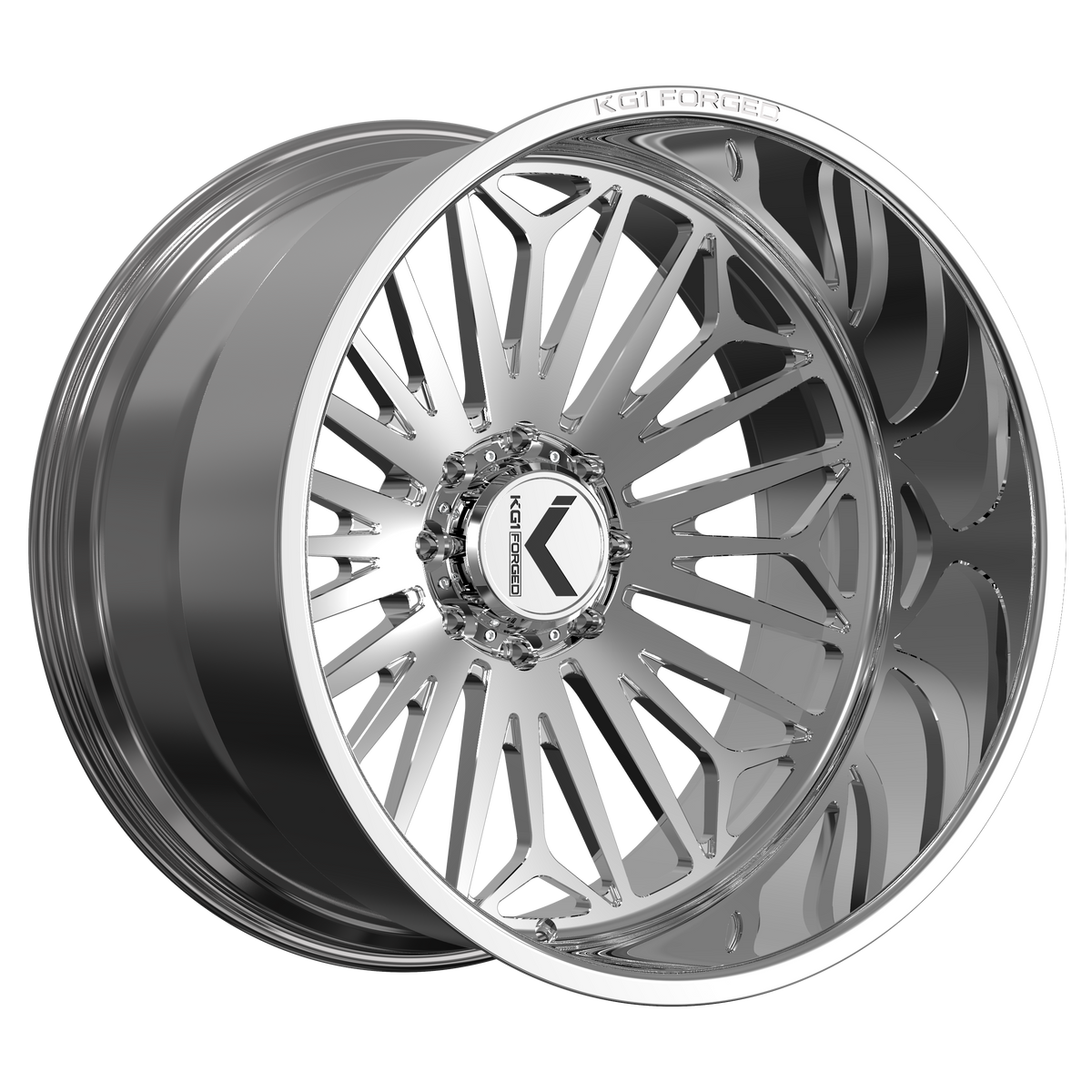 26x14 KG1 Forged KC078 Lush Polished Wheel Blank (-76mm)