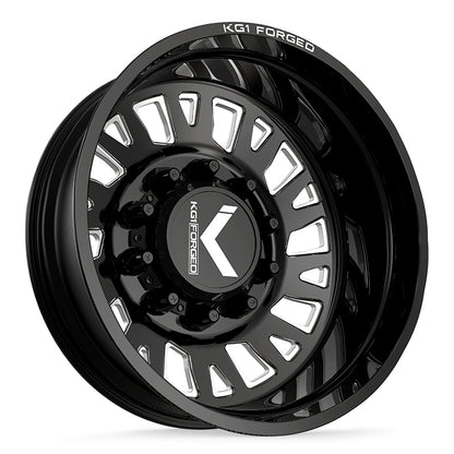 24x8.25 KG1 Forged KD001 Master LEFT DIR DUALLY REAR/INNER Wheel 10x285 (145mm)