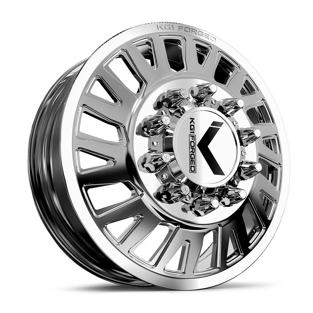26x8.25 KG1 Forged KD001 Master RIGHT DIRECTION DUALLY FRNT Wheel 10x285 (146mm)