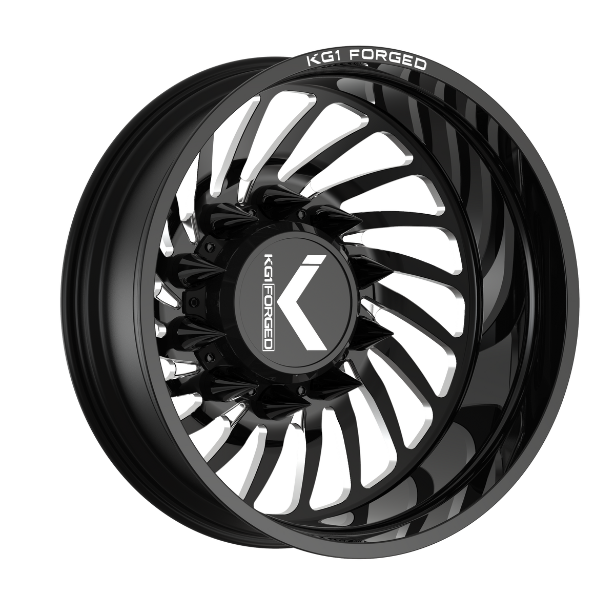 26x8.25 KG1 Forged KD023 Bender-D RIGHT DUALLY REAR/INNER Wheel 10x285 (145mm)
