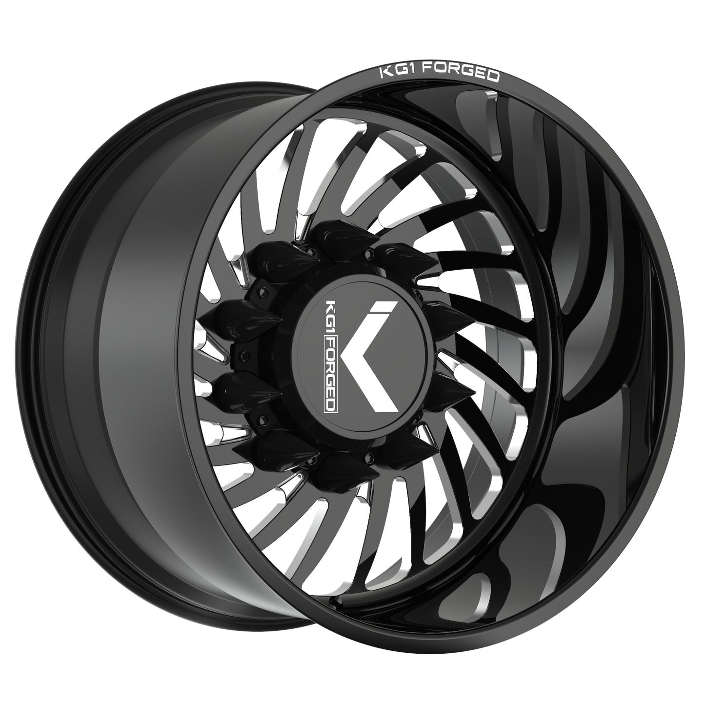 26x14 KG1 Forged KD023 Bender-S RIGHT DIR DUALLY SS FRONT Wheel Blank (-76mm)