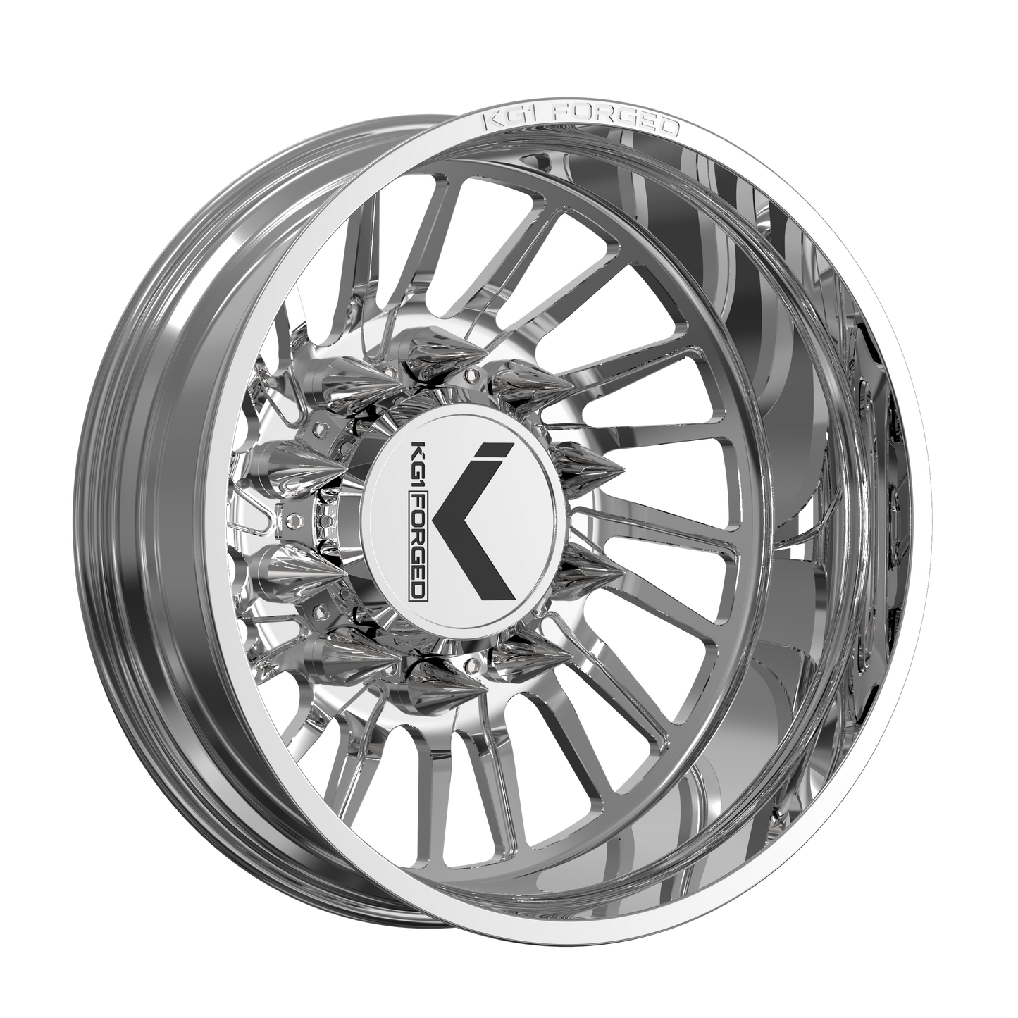 28x8.25 KG1 Forged KD038 Javelin-D RIGHT DIR DUALLY REAR Wheel 10x285 (145mm)
