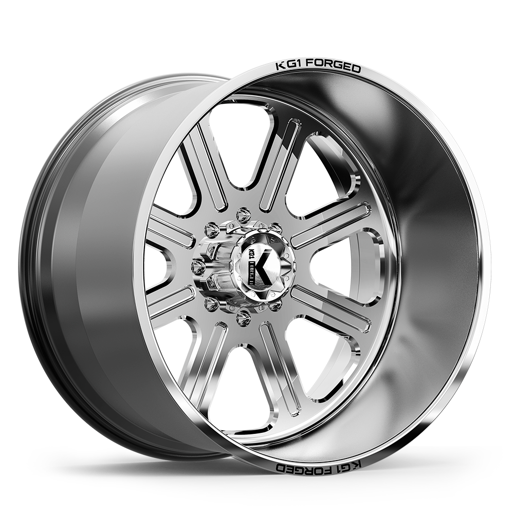 26x16 KG1 Forged KF010 Valor Polished FORGED Wheel 6x5.5 (-101mm)