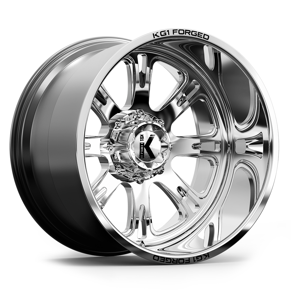22x12 KG1 Forged KF012 Scale Polished Wheel 6x5.5 (-44mm)