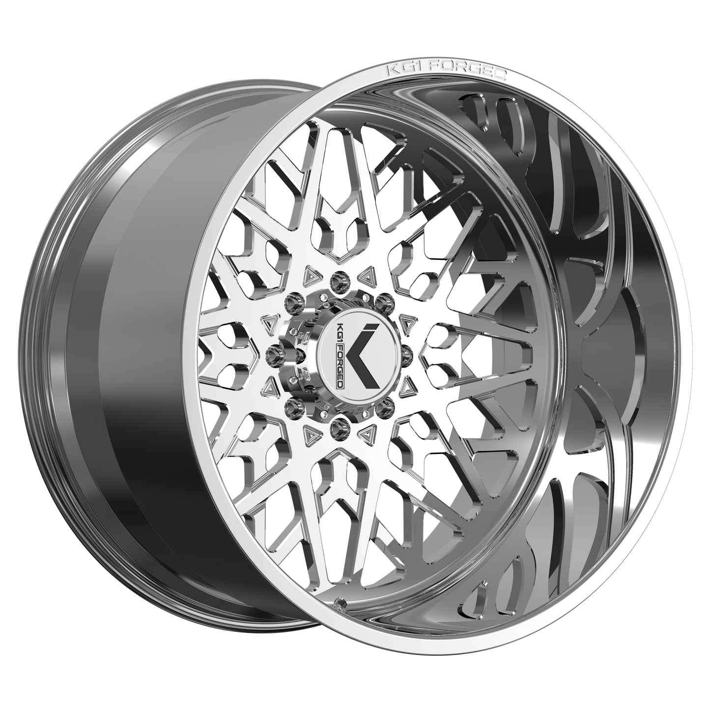 26x16 KG1 Forged KF067 Enigma Polished Wheel Blank (-101mm)