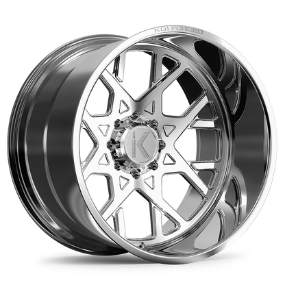 24x14 KG1 Forged KC021 Killshot Polished Milled FORGED Wheel 6x5.5 (-76mm)