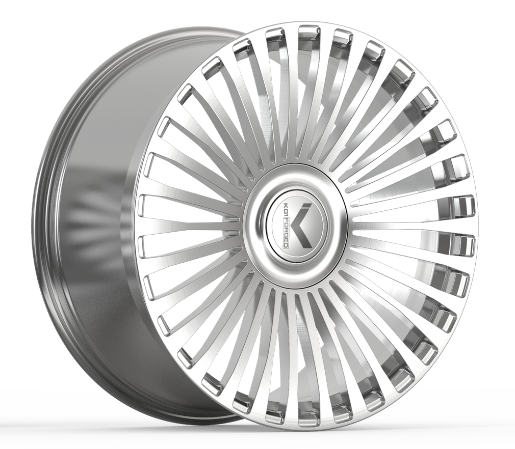 26x10 KG1 Forged KL051 Vegas Brushed Wheel 6x5.5 (30mm)