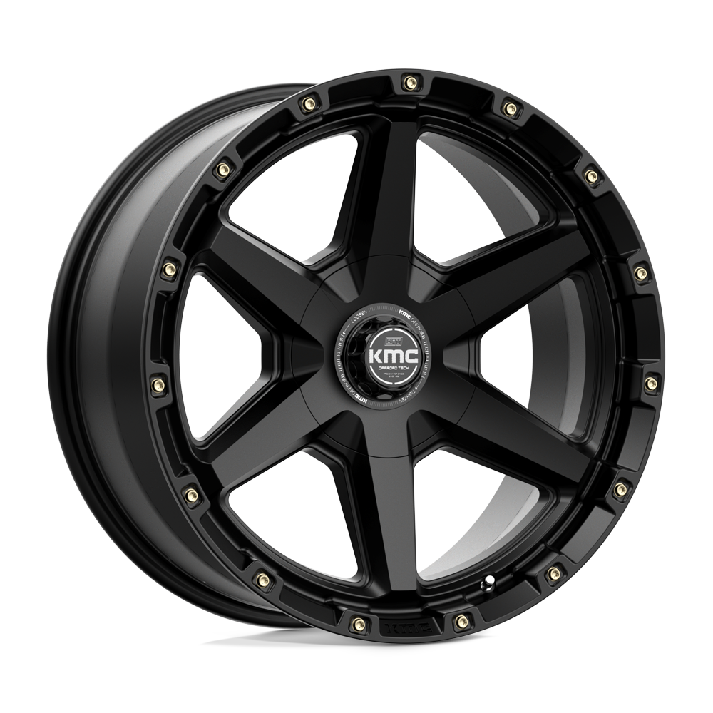 20x9 KMC KM101 TEMPO Satin Black Wheel 6x135/6x5.5 (0mm)