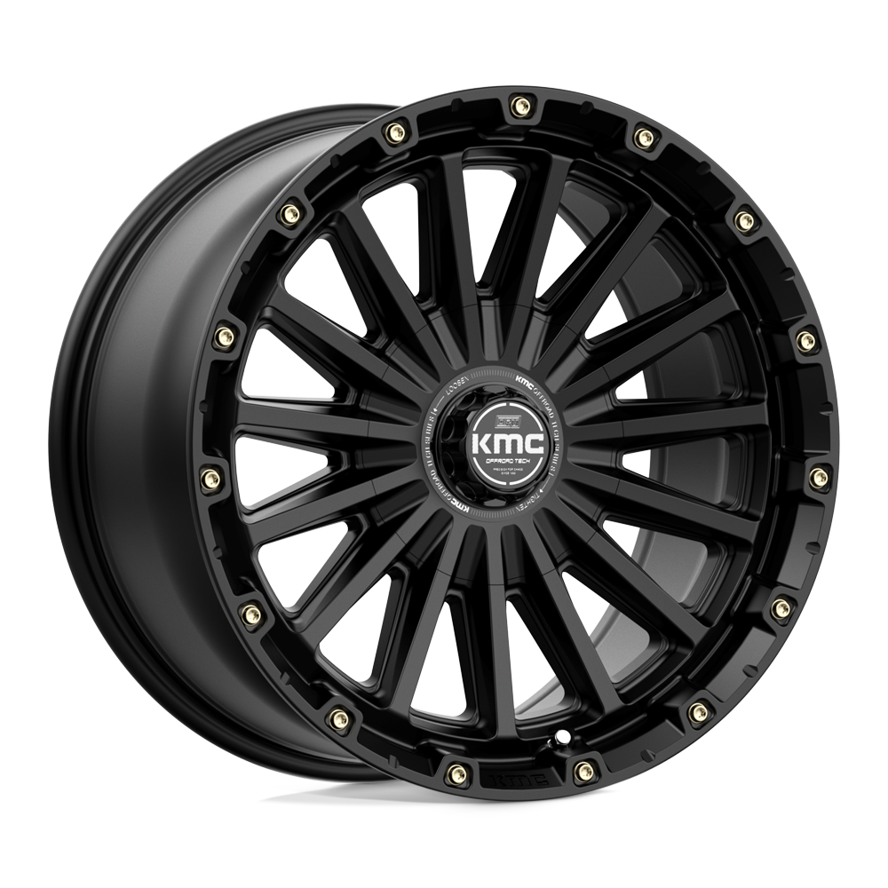 17x9 KMC KM102 SIGNAL Satin Black Wheel 6x135/6x5.5 (18mm)