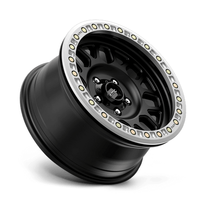 20x9 KMC KM234 Grenade Desert Satin Black BEADLOCK Wheel 6x5.5 (-12mm)