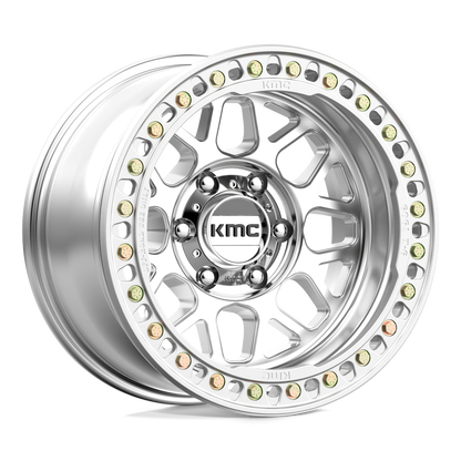 17x9 KMC KM235 Grenade Crawl Machined BEADLOCK Wheel 6x135 (-38mm)