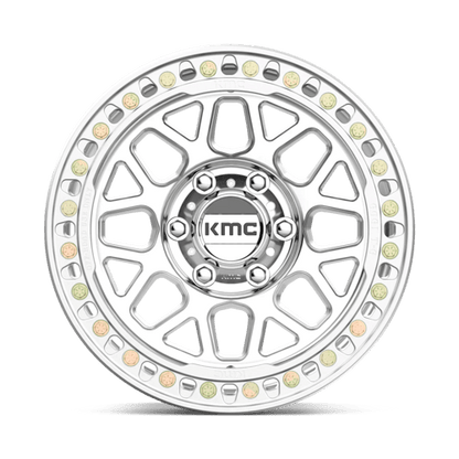 17x9 KMC KM235 Grenade Crawl Machined BEADLOCK Wheel 6x4.5 (-38mm)