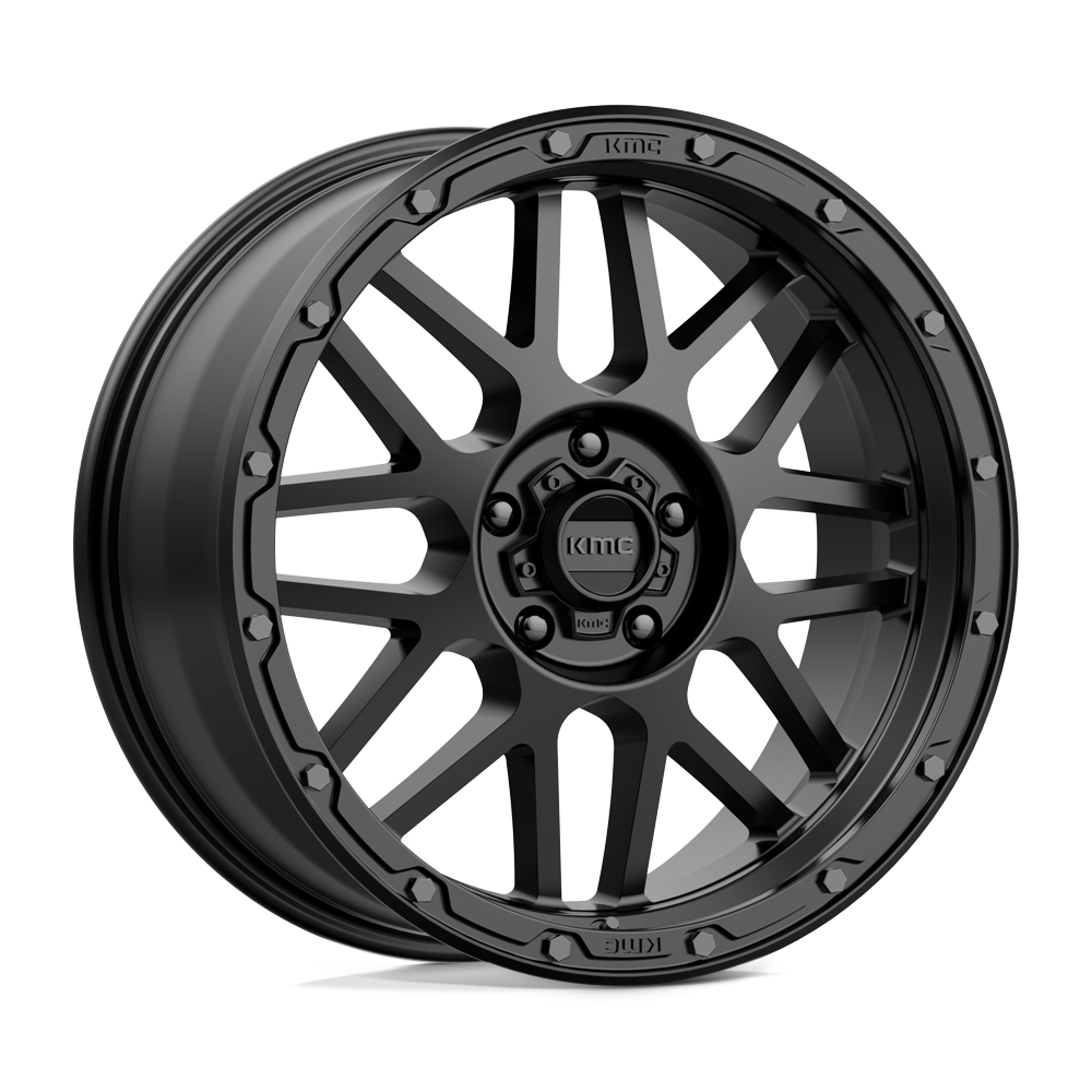 20x9 KMC KM535 GRENADE OFF-ROAD Matte Black Wheel 5x5 (18mm)