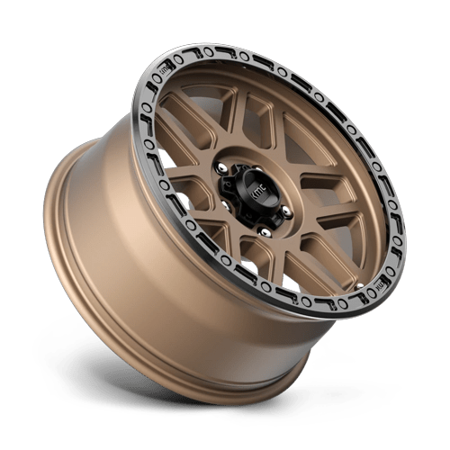 18x9 KMC KM544 Mesa Matte Bronze With Black Lip Wheel 5x150 (25mm)
