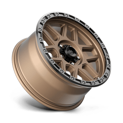 18x9 KMC KM544 Mesa Matte Bronze With Black Lip Wheel 5x150 (25mm)