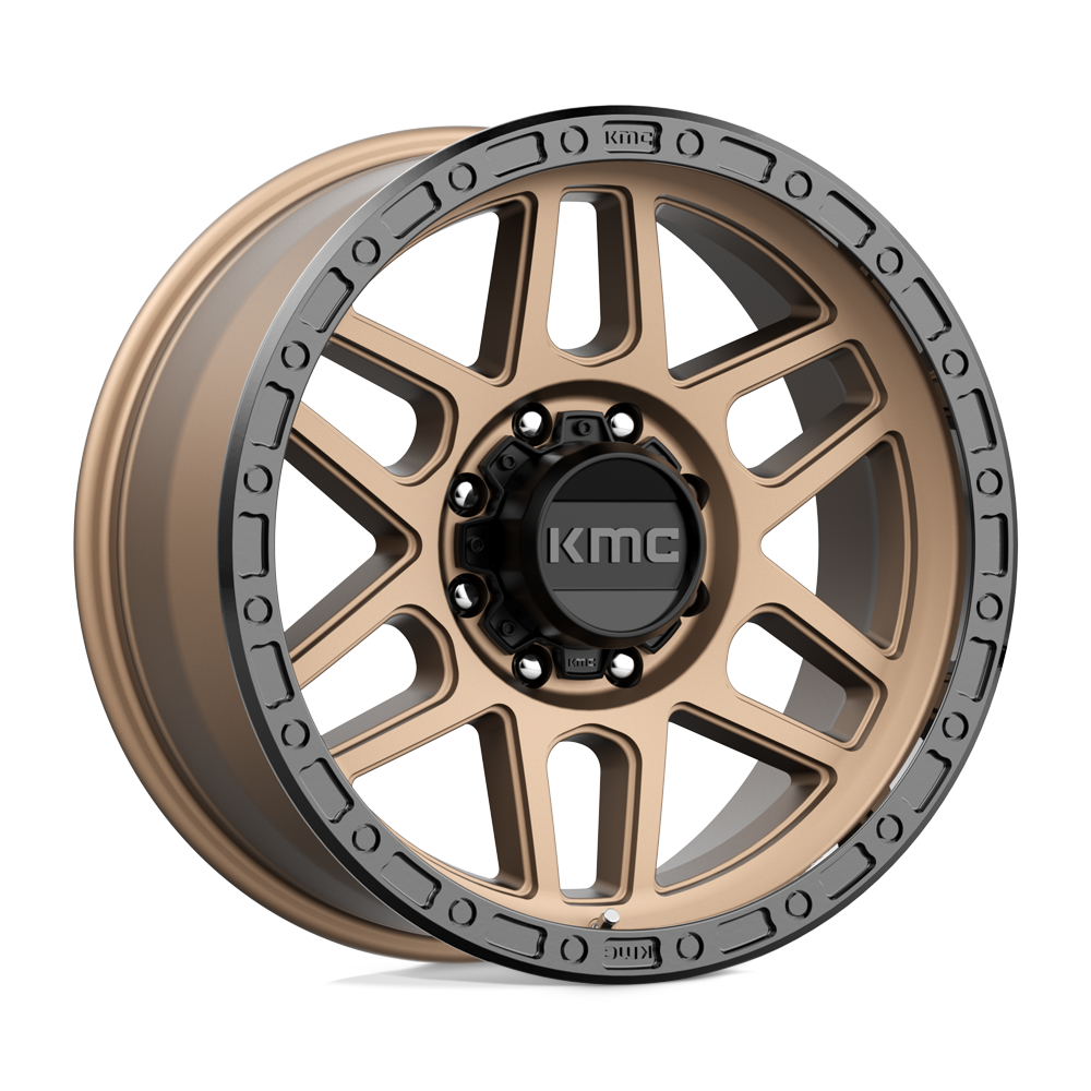 20x9 KMC KM544 MESA Matte Bronze With Black Lip Wheel 8X6.5 (0mm)