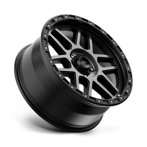 17x9 KMC KM544 Mesa Satin Black With Gray Tint Wheel 5x150 (-12mm)