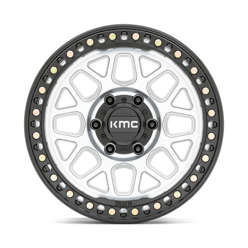 17x8.5 KMC KM549 GRS Machined With Satin Black Lip Wheel 5x5.5 (0mm)