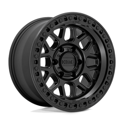 17x9 KMC KM549 GRS Satin Black Wheel 8x170 (18mm)