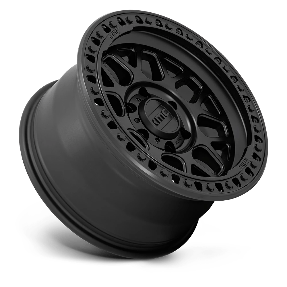17x8.5 KMC KM549 GRS Satin Black Wheel 8x6.5 (0mm)