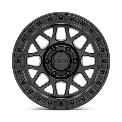 17x9 KMC KM549 GRS Satin Black Wheel 8x170 (18mm)